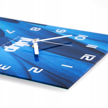 Елегантний настінний скляний годинник 