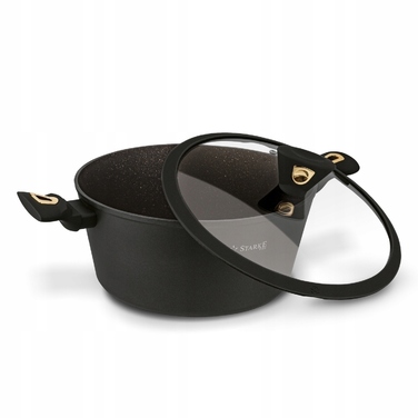 Каструля традиційна Starke Pro Dark Gold, 6 л