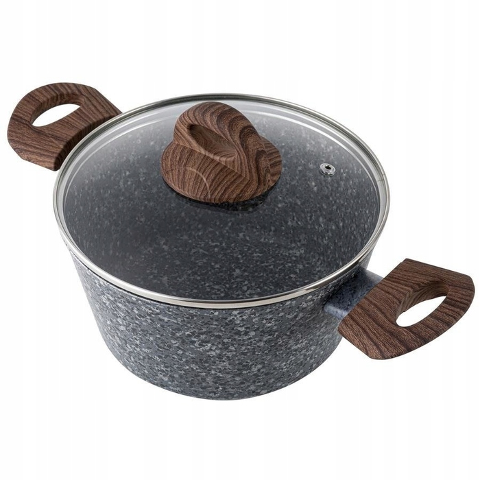 Каструля традиційна Florina Granite, 4,1 л