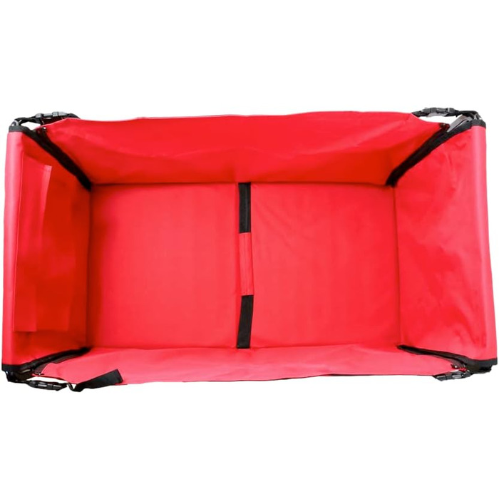 Фросал Візок для собак Бруно, червоний, складний | Транспортний візок для тварин