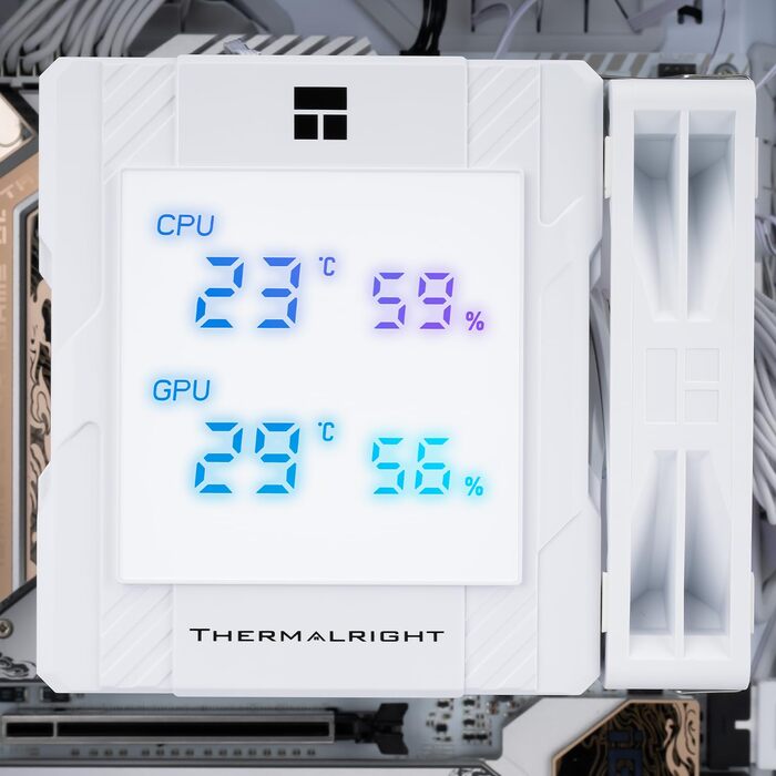 Thermalright Peerless Assassin 120 Digital ARGB: Кулер CPU з 6 тепловими трубками для AM4/AM5, Intel LGA1700/1851/1150/1151/1200, чорний