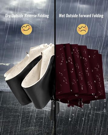 Чакіпі - парасолька велика, стійка до вітру, компактна для подорожей, автоматична, для жінок та чоловіків, UV-захист, блакитна, діаметр 97 см, 8 спиць