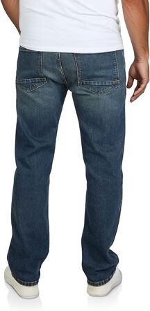 Чоловічі джинси Riverso Eddy Regular Fit Stretch Denim сині/чорні, розміри 29-40
