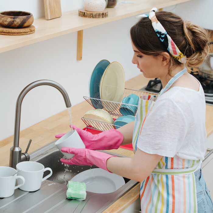 Relaxdays Dish Drainer with Drip Tray