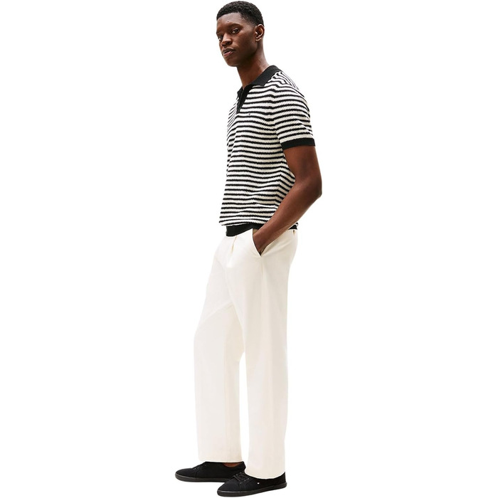 Чоловічі шкіряні туфлі Tommy Hilfiger FM0FM01536 (44 EU, чорний)