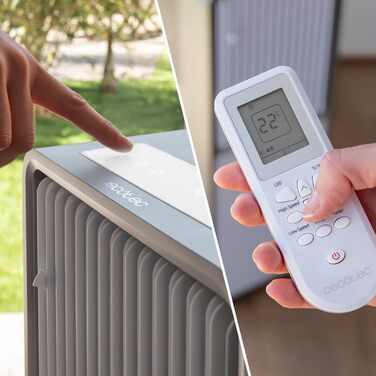 Мобільний кондиціонер Cecotec ForceClima 9000 BTU з тепловим насосом, Wi-Fi, LED-дисплеєм та пультом керування