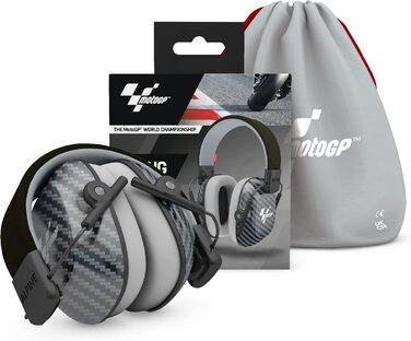 Дитячі навушники-заглушники Alpine Muffy – захист від шуму для дітей до 16 років, регульоване наголов'я (Motogp)