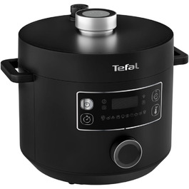 Мультиварка Tefal CY7548 Turbo Cuisine, 1000 Вт, 5 л, чорна, пластикова