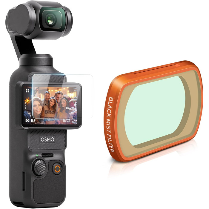 Набір фільтрів ND для DJI Osmo Pocket 3 Creator Combo: ND, CPL, UV, VND (1-5 стопів, 6-9 стопів)