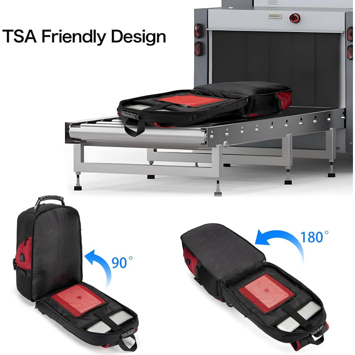 Рюкзак Tzowla для ноутбука 17.3