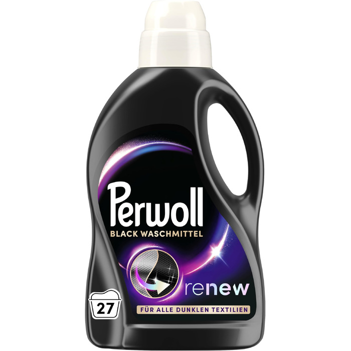 Рідкий засіб для прання Perwoll Renew Black для темного одягу, відновлення кольору та волокон, 80 прань