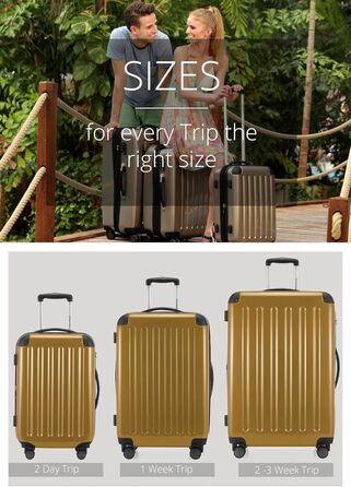 Чемодан Hauptstadtkoffer Alex TSA R2, 65 см, колір яблучно-зелений, 1 шт.