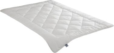 Irisette Merino 4-Season Duvet – Made in Germany - Wool duvet made from Merino wool, 155 x 220 cm, Öko-Tex certified 155 x 220 cm 4-Season Duvet