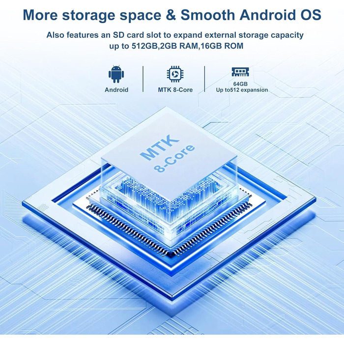 MP3 плеєр 32GB з Bluetooth 5.3, HiFi звук, для дітей, чорний. Радіо FM, підтримка TF-карти до 128GB, еквалайзер, гучний динамік, навушники в комплекті.