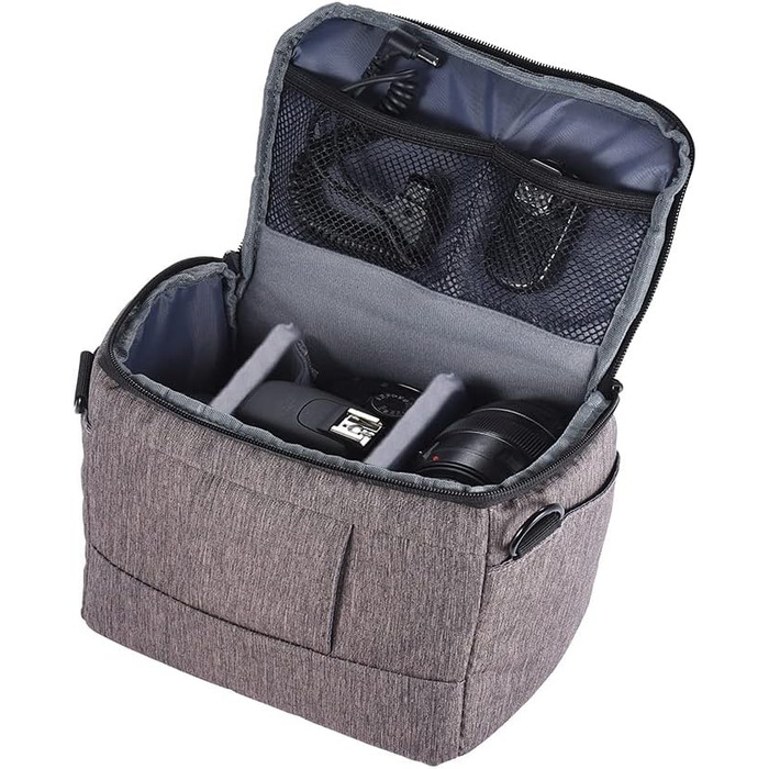 Сумка для камери Andoer: для Canon, Nikon, Sony, Fujifilm, Olympus, Panasonic (1 камера + 2 об'єктиви + аксесуари)