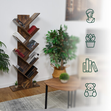 Стелаж Relaxdays на 9 полиць