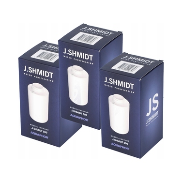 Набір фільтрів для глечика Aquaphor Schmidt JS 500, 3 шт.
