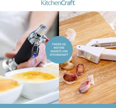 Набір мірних ложок KitchenCraft 10 шт. з тримачем, чорний