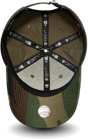Кепка New Era New York Yankees MLB League Essential Woodland Camo 9Forty Adjustable для дітей 6-12 років, зелена