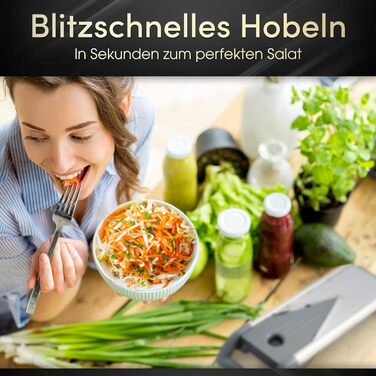 Набір для нарізки овочів STONELINE V - 9 предметів: для нарізки скибочками, соломкою, кубиками, спіралями. З нержавіючої сталі. Кухонний овочевий слайсер, тертак, спіралізатор, слайсер для картоплі фрі, сірий