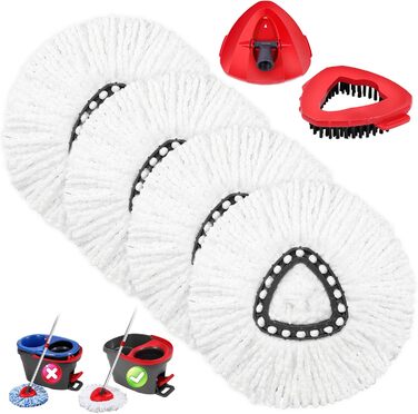 Replacement mop heads