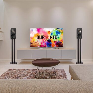 Підставка для колонок Duronic SPS1022/80 – 80 см – з піском – для Hi-Fi/Stereo/Heimkino 5.1