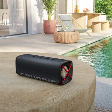Портативна Bluetooth колонка Grundig GBT Club Black - 20W, водонепроникна, Powerbank, до 20 годин роботи, чорна