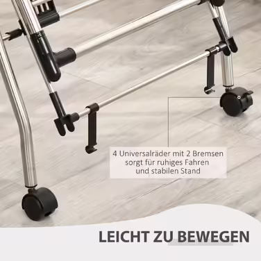 HOMCOM Clothes Rack with Telescopic Rods, Large Clothes Dryer 138.5x63x208cm, Foldable, Ideal for Large Laundry Room
