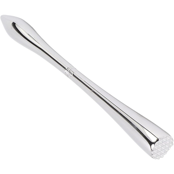 Stainless Steel Ice Pick with Wooden Handle – 21.6 cm Length, Three-Tined Ice Breaker for Kitchen, Bar, and Restaurant (10.2in)