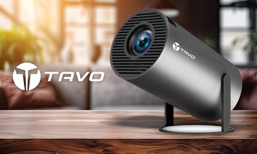LED-проектор TAVO HY 300 PRO, сірий