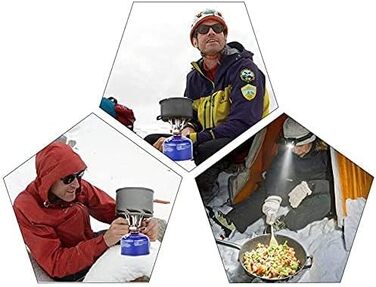 Набір посуду для кемпінгу Queta, посуд для пікніків та походів, набір кухонного приладдя