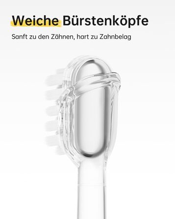 Laifen Wave Spezial Electric Toothbrush - Oscillating & Vibrating Sonic Toothbrush for Adults with App, 2 Brush Heads (Gray)