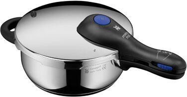 Швидковарка WMF Perfect Plus One Pot Induktion 4,5л з функцією приготування на пару, Cromargan® нержавіюча сталь, 2 рівні приготування