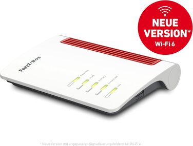 Роутер FRITZ!Box 7530 AX International Wi-Fi 6 DSL - Підтримка DSL/VDSL, Mesh, DECT, Media Server, для Австрії/Швейцарії