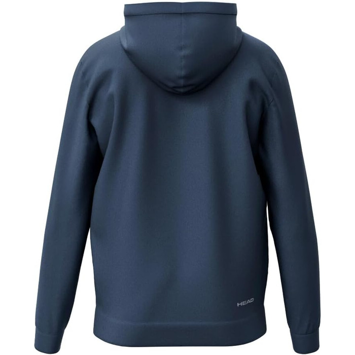 Чоловіча толстовка на блискавці Head Club Original Hoodie Fz, темно-синя, розмір XL