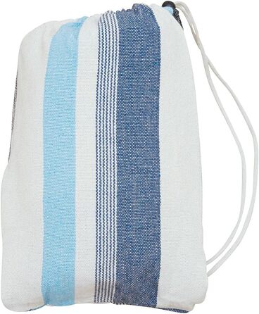 Гамак yourGEAR Cebu XXL 220x160 см (Зелений/Аква) до 300 кг, бавовна, для двох осіб + сумка для зберігання