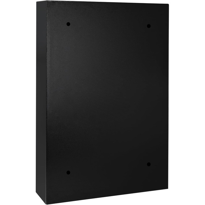 Сейф для ключів HMF з кодовим замком та електронним замком, 30x28x10 см, 132 гачка, чорний