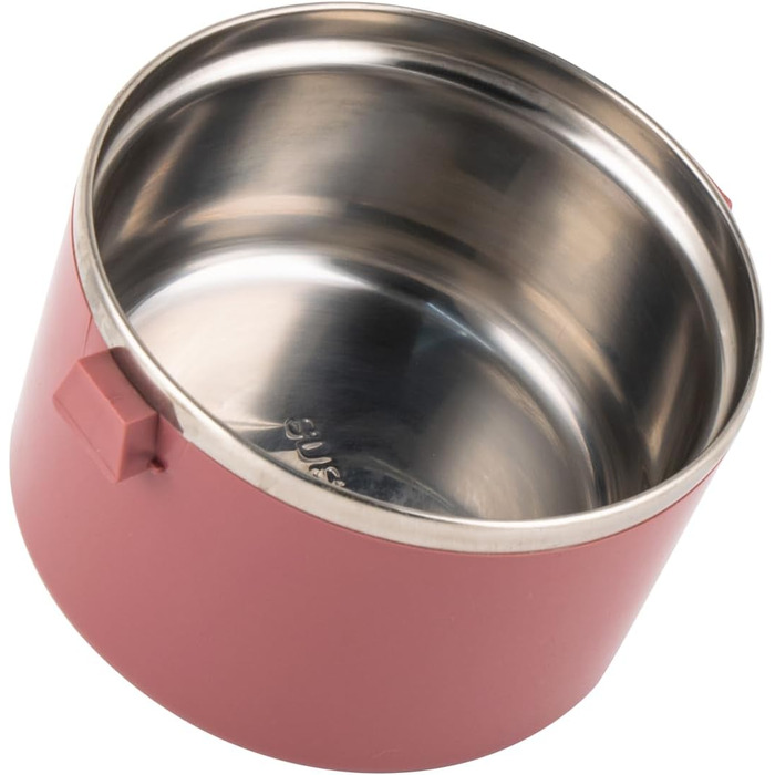 SANQIAHOME 3-Tier Stackable Stainless Steel Lunchbox, Leakproof, Pink