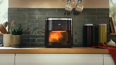 Аерофритюрниця Bosch MAF671B0 AirFryer, 7,2 л, 7 програм, з вікном