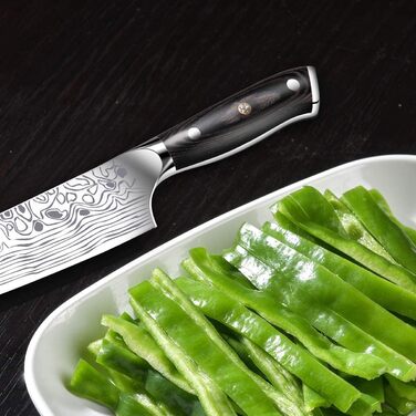 Chef's Knife, Kitchen Knife, Meat Knife Professional 20CM, Extra Sharp Blade, German Stainless Steel, Ergonomic Handle with Gift Box
