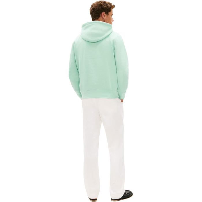 Чоловічий худі Tommy Hilfiger з капюшоном та логотипом, колір Green (Crushed Mint), розмір M