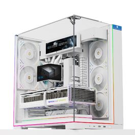 Ігровий корпус Thermalright A70 VISION White ATX з LCD-дисплеєм 9.16'', панорамною підсвіткою та підтримкою 8 вентиляторів