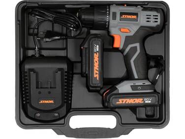 Акумуляторний шуруповерт Sthor 20 V 78081