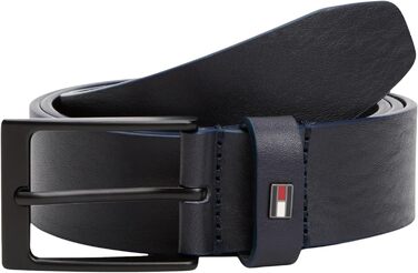 Чоловічий шкіряний ремінь Tommy Hilfiger Layton AM0AM13016, синій (Space Blue)