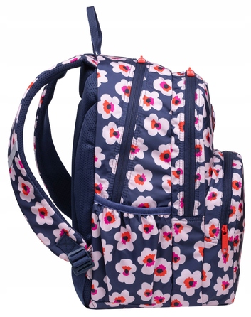 Багатовідсіковий шкільний рюкзак CoolPack (синій, помаранчевий, рожевий), 27 л