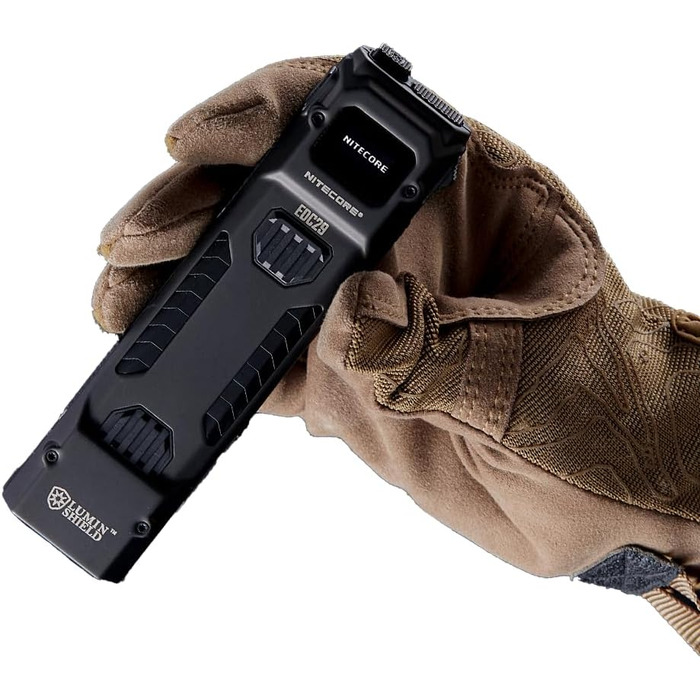 Ліхтарик Nitecore EDC29 Luminblade – тактичний USB-ліхтар, надяскравий 6500 люмен, до 61 години роботи