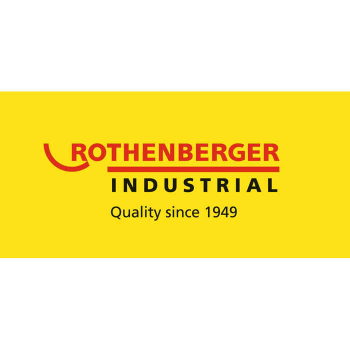 Газовий пальник ROTHENBERGER Industrial для спалювання бур'янів, комплект з 1 газовим балоном 600 мл, 940°C, для саду, з пьєзопідпалом