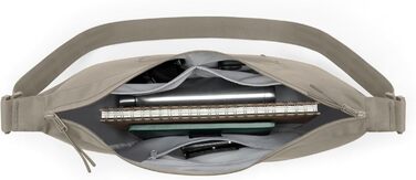 Сумка через плече Johnny Urban Ally Medium Desert Grey 10л - Унісекс, Місячна форма, Водовідштовхувальна