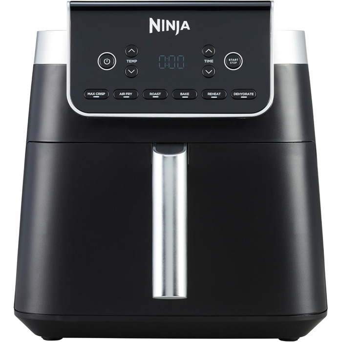 Фритюрниця повітряна Ninja Air Fryer MAX PRO 6.2L, сіра, AF180EU