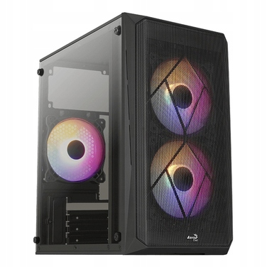 Корпус Aerocool CS-107 v2 Mini Tower, чорний